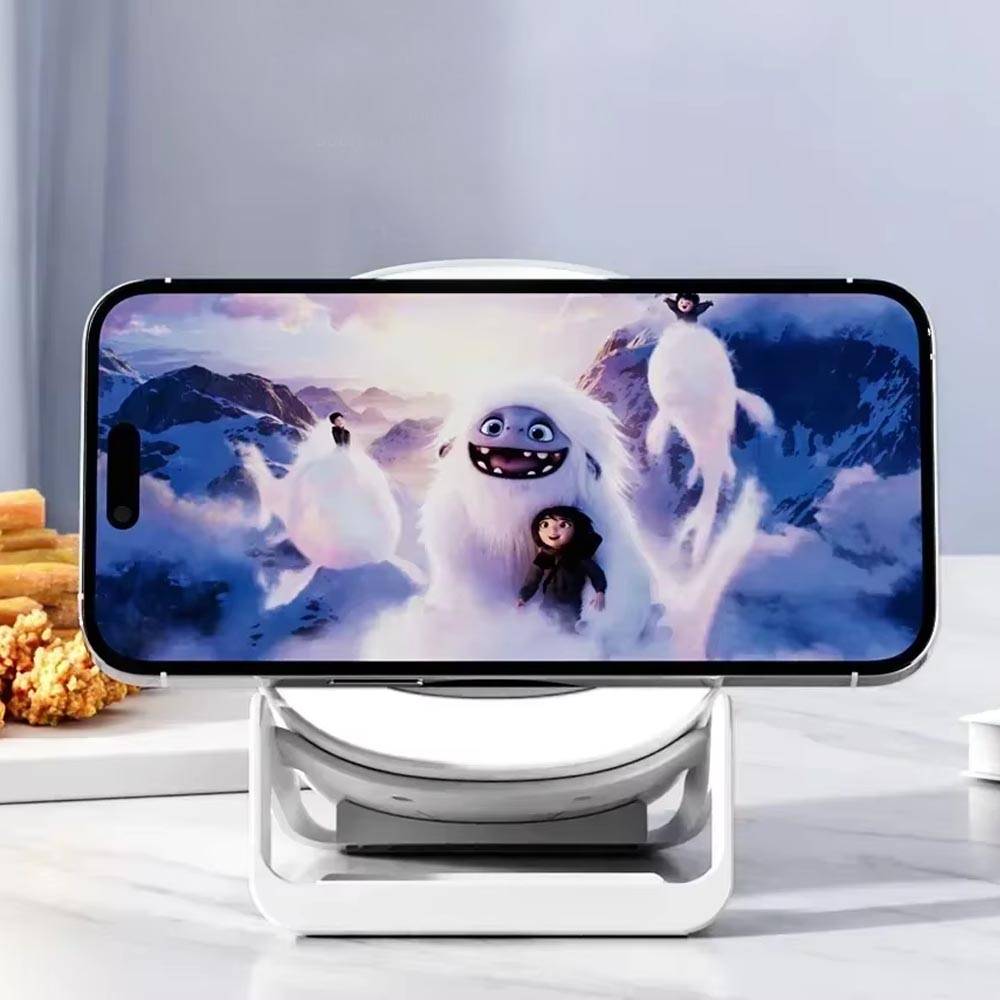 Altavoz con Bluetooth y carga inalámbrica para celular