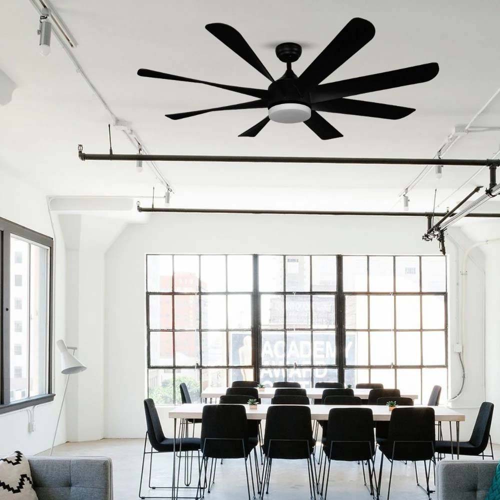 Ventilador Smart de tumbado Kent 60" con LED 3CCT y control