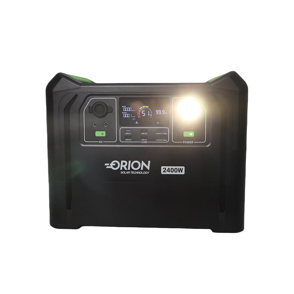 Batería portátil Power Station 2400W con respaldo 2560WH
