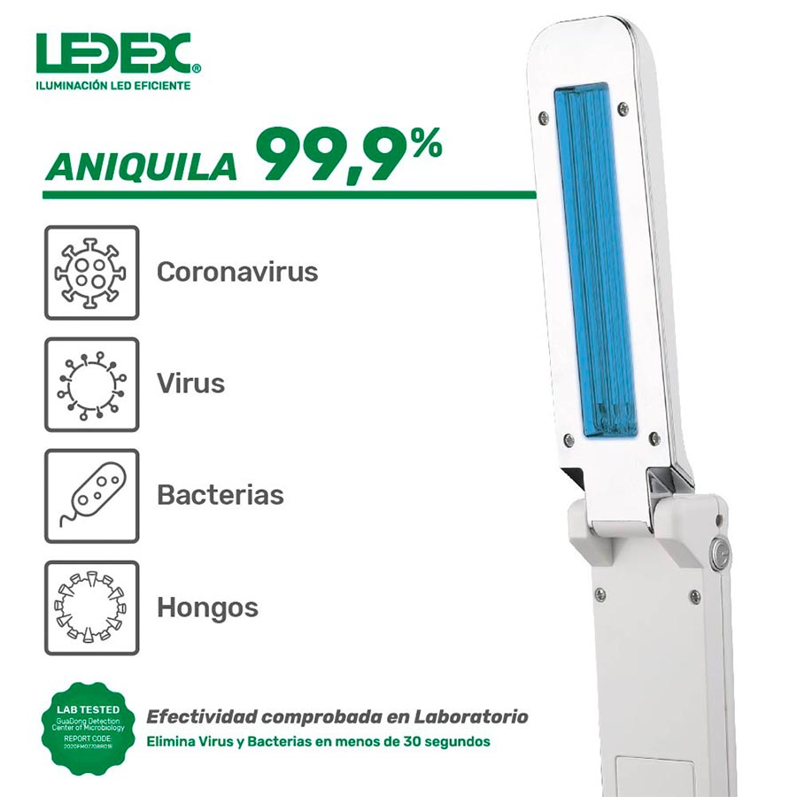 Esterilizador UV-500 portatil 3W 20.000H