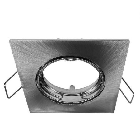 ODB empotrable dirigible cuadrado satin para GU10 84mm