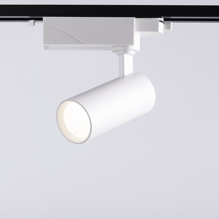 Spot LED 360° de aluminio blanco 15W 4000K