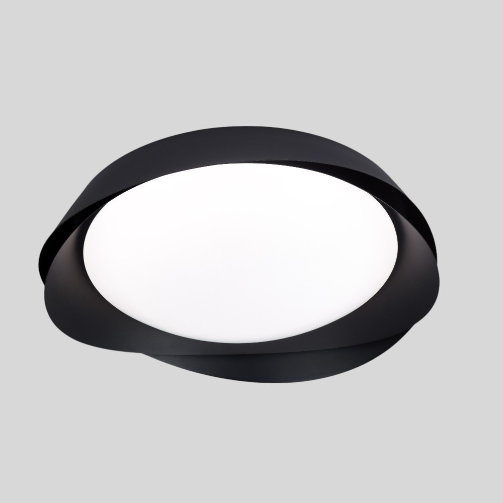 Lámpara LED de techo Jeremiah black con 3CCT