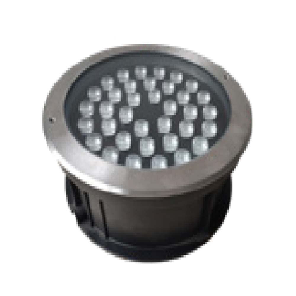 Wallwasher empotrable redonda RGB 30W IP67 24VDC