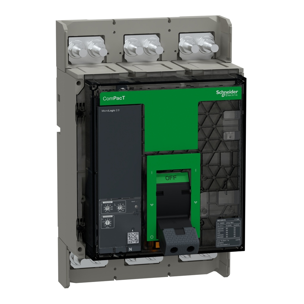 Breaker 3P 1600A Compact con Micrologic C160N320FM