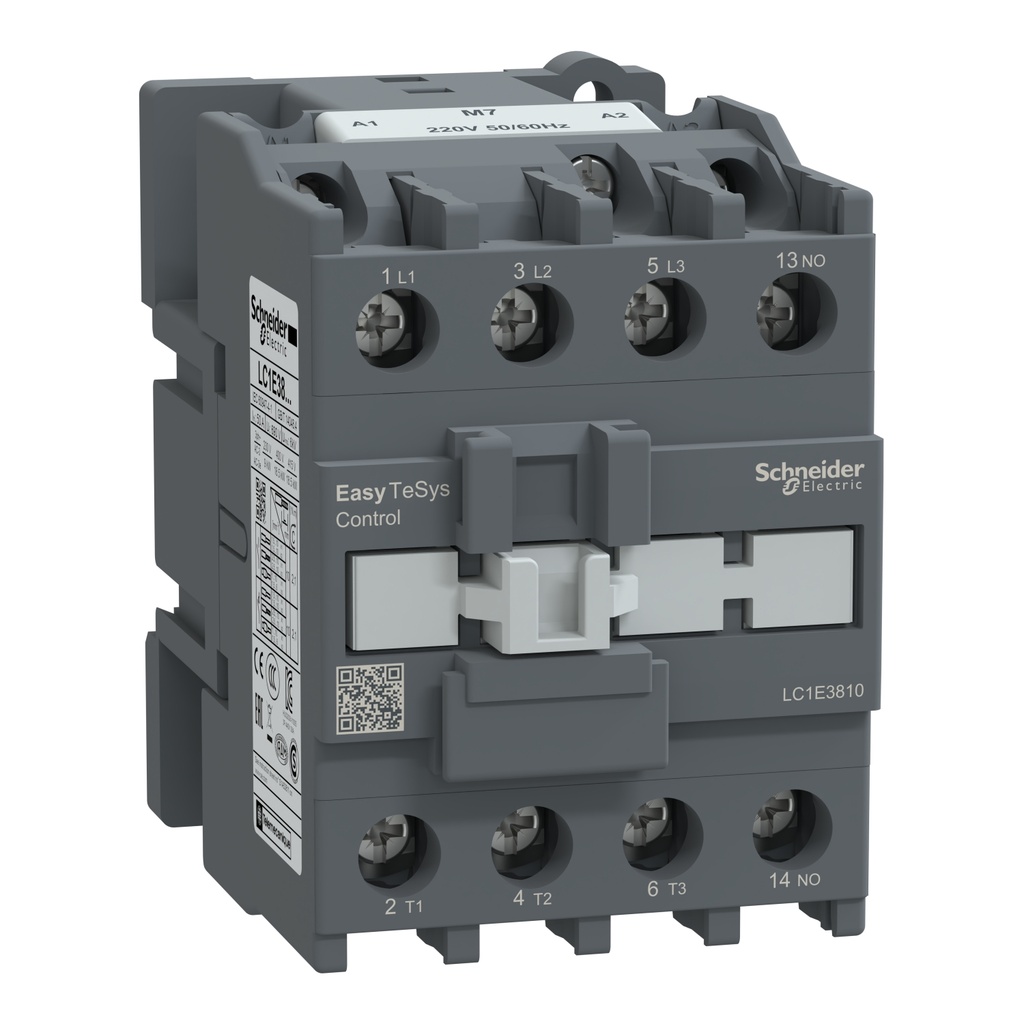Contactor Easypact 3P 38a BOB 220vac LC1E3810M7