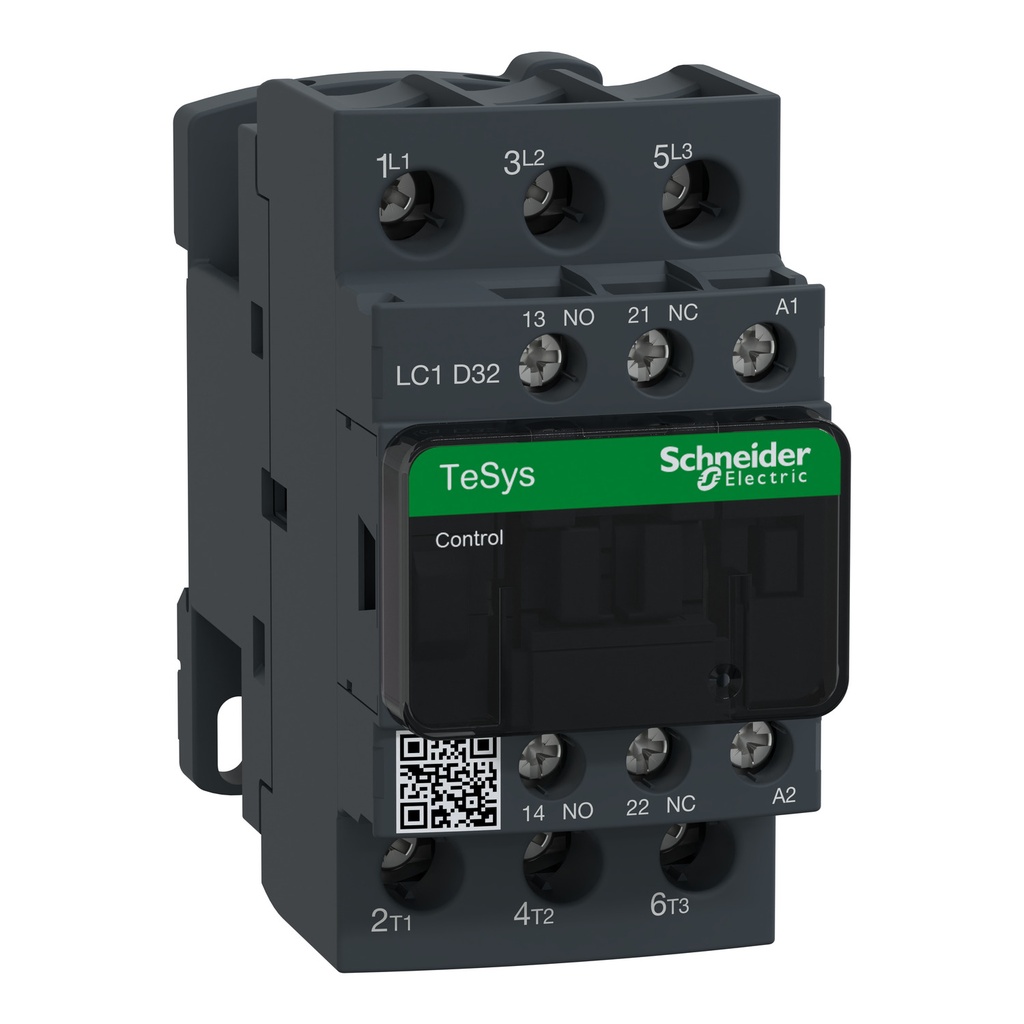 Contactor TeSys D 3P AC-3 440V 32A Bobina 220 VAC LC1D32M7