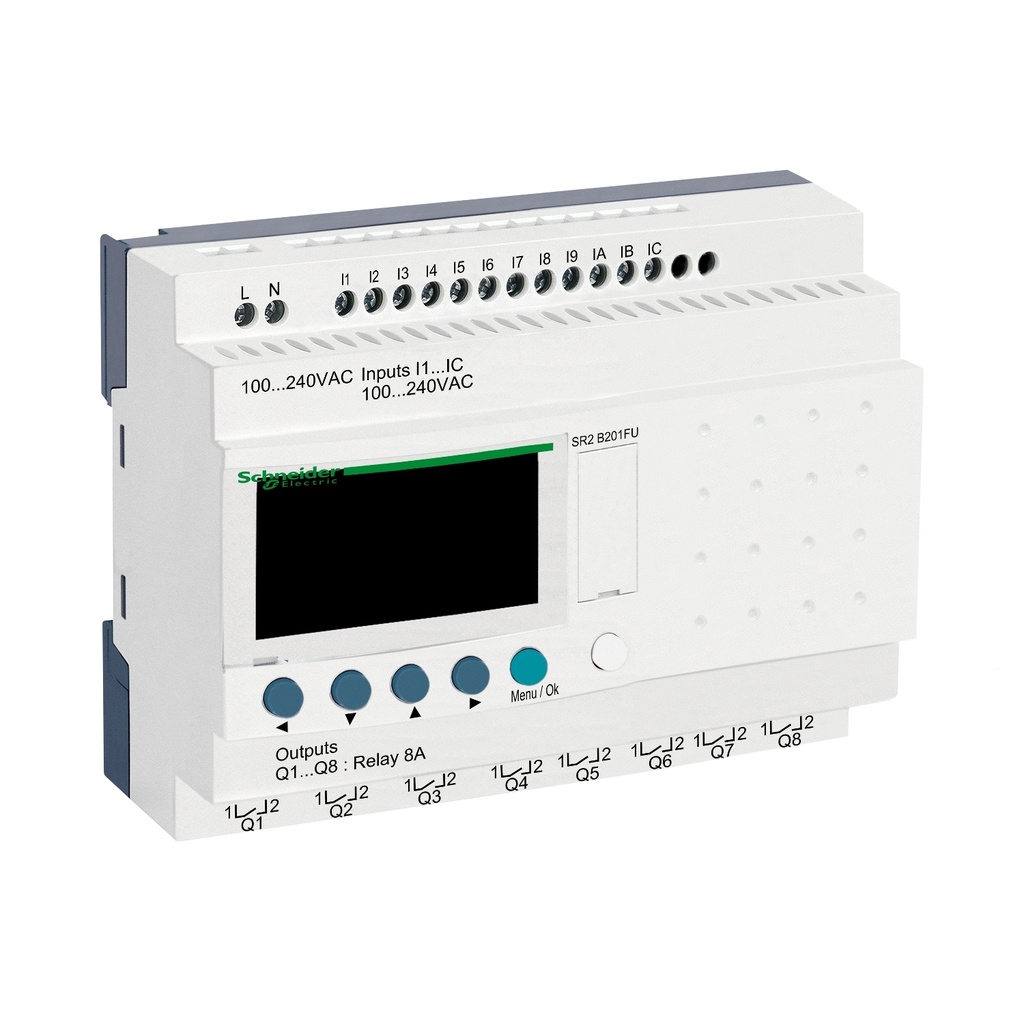 MINI PLC ZELIO 120/240VAC
