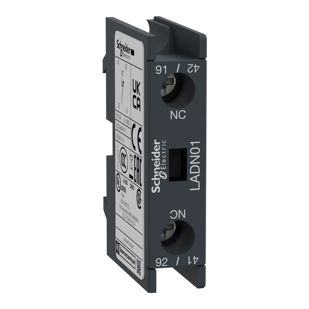 BLOQUE DE CONTACTO AUX  1NC LADN01  SCHNEIDER ELECTRIC