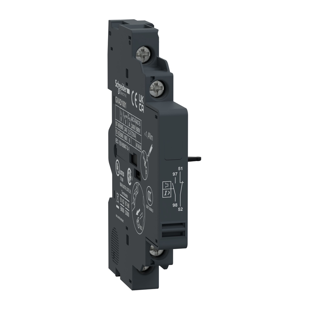 Contacto Auxiliar TeSys GV 1NA + 1NC GVAD1001
