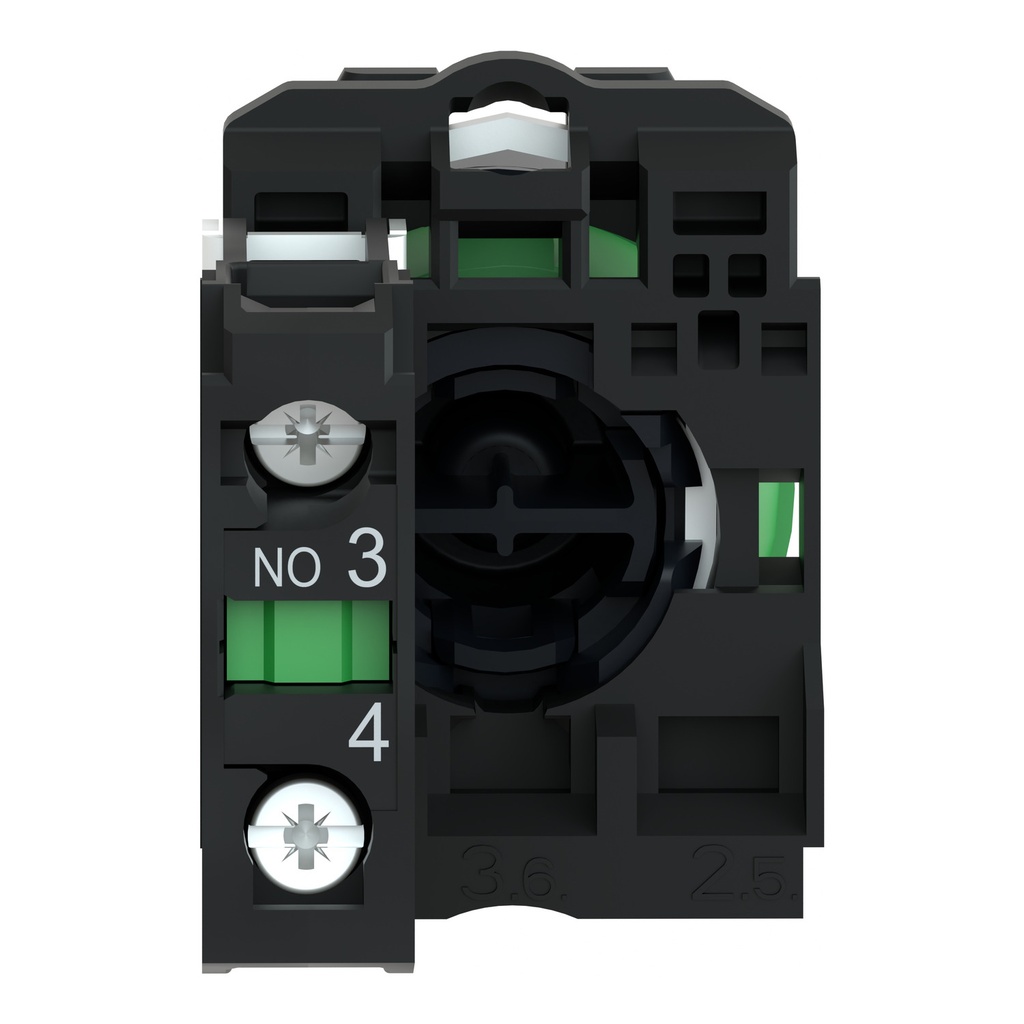 Pulsador negro Ø22mm 1 NA XB5AA21