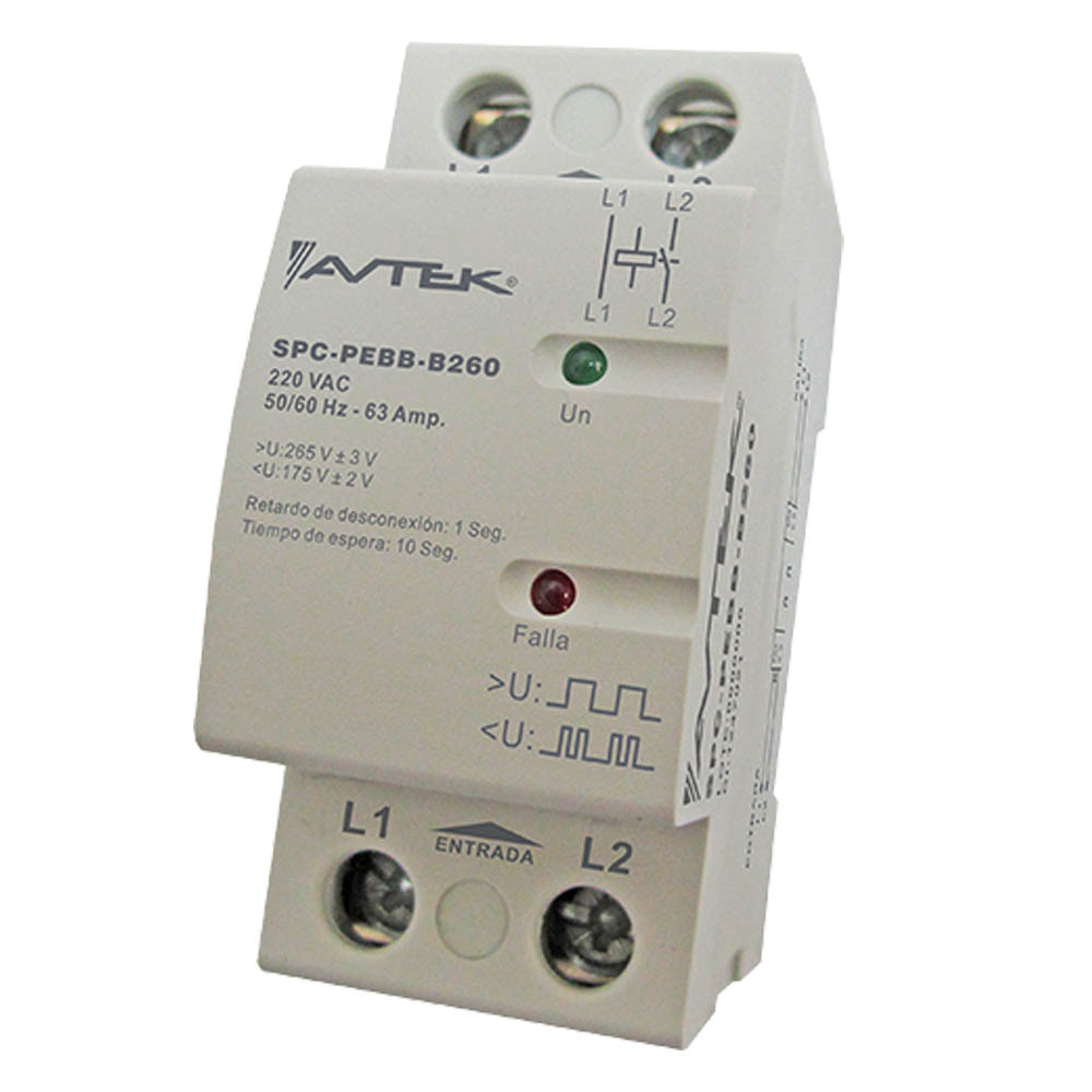 Protector de Voltaje para cocinas eléctricas y de inducción