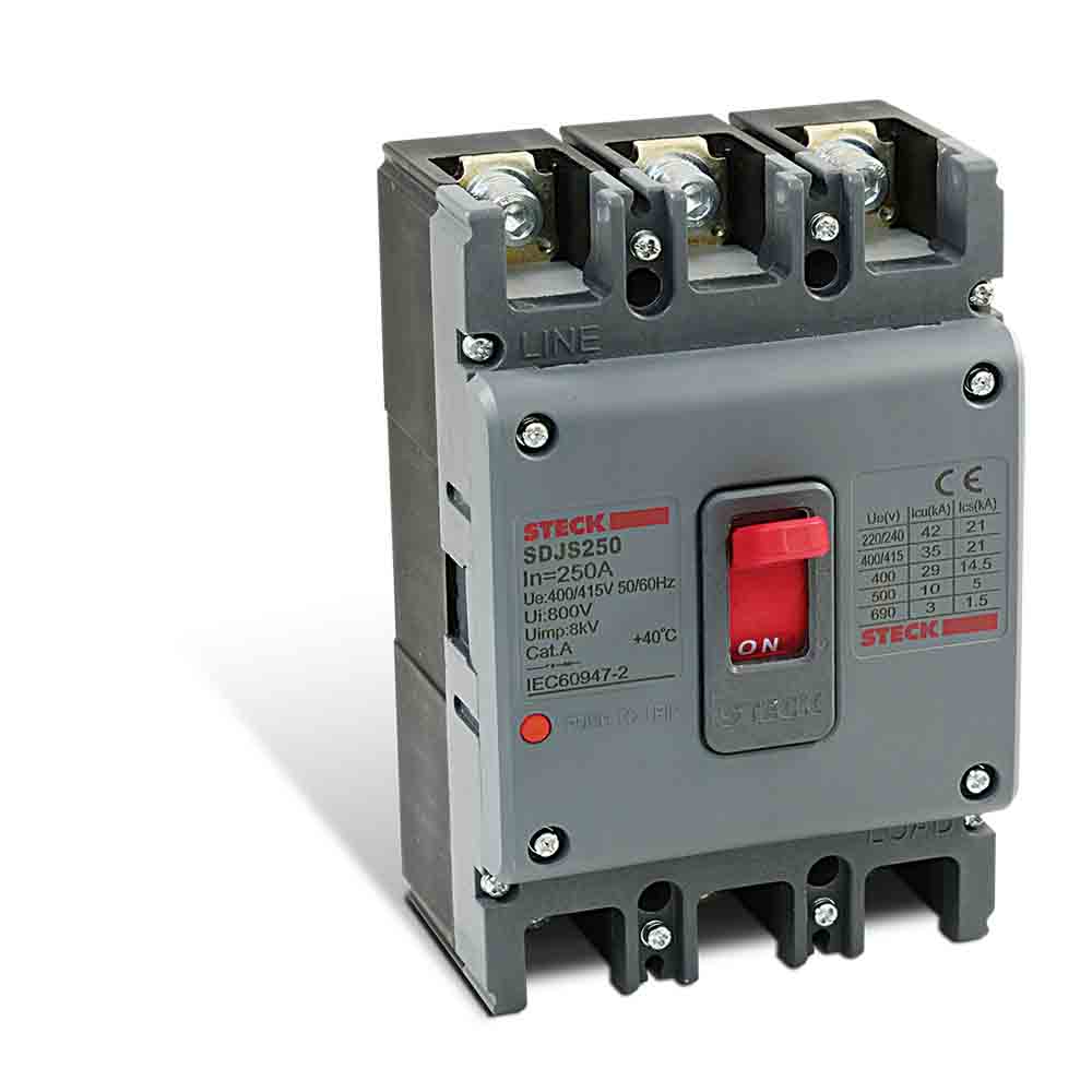 INTERRUPTOR AUTOMATICO CAJA MOLDEADA T160 3X125A 35KA RELE T