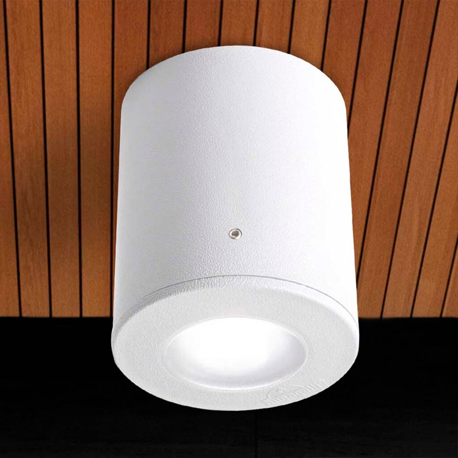 Luminaria de techo Franca 90 blanco IP55