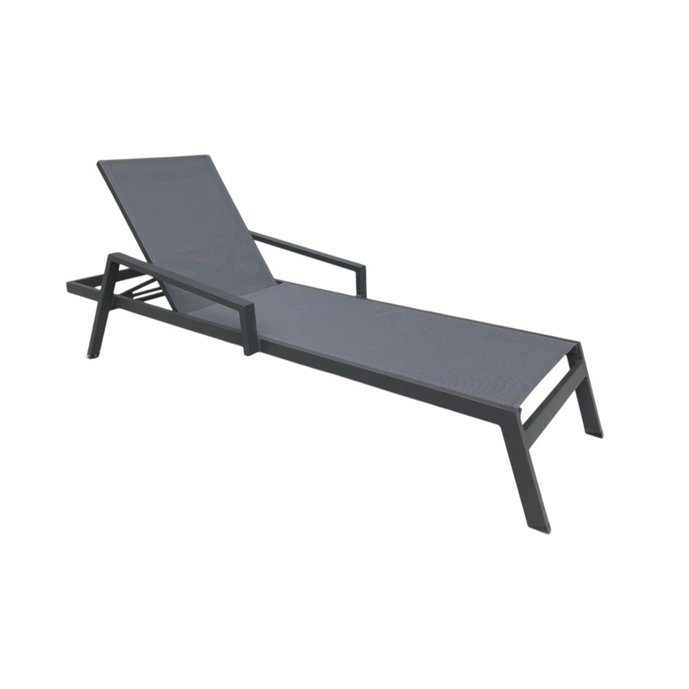 Perezosa Oriana de aluminio color charcoal