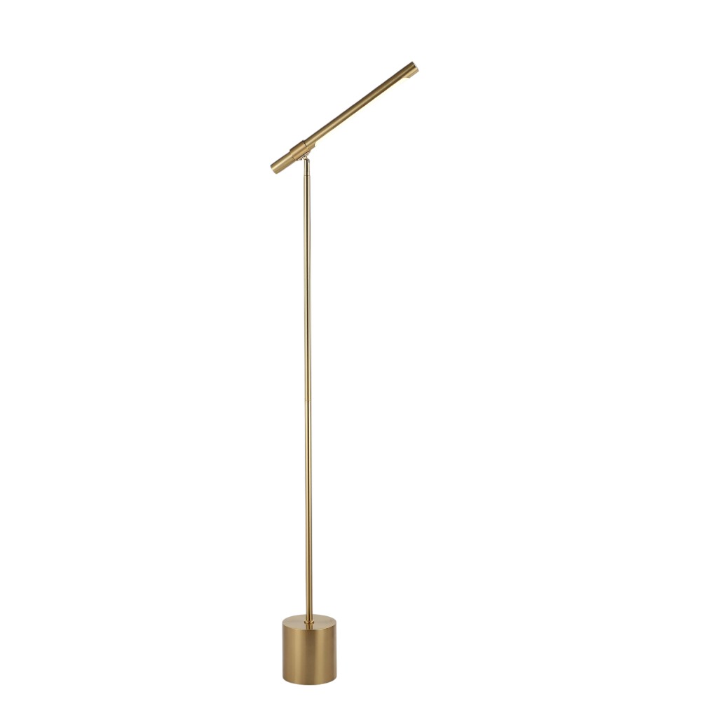 Lámpara LED de pedestal Lust gold luz cálida 5W 140cm