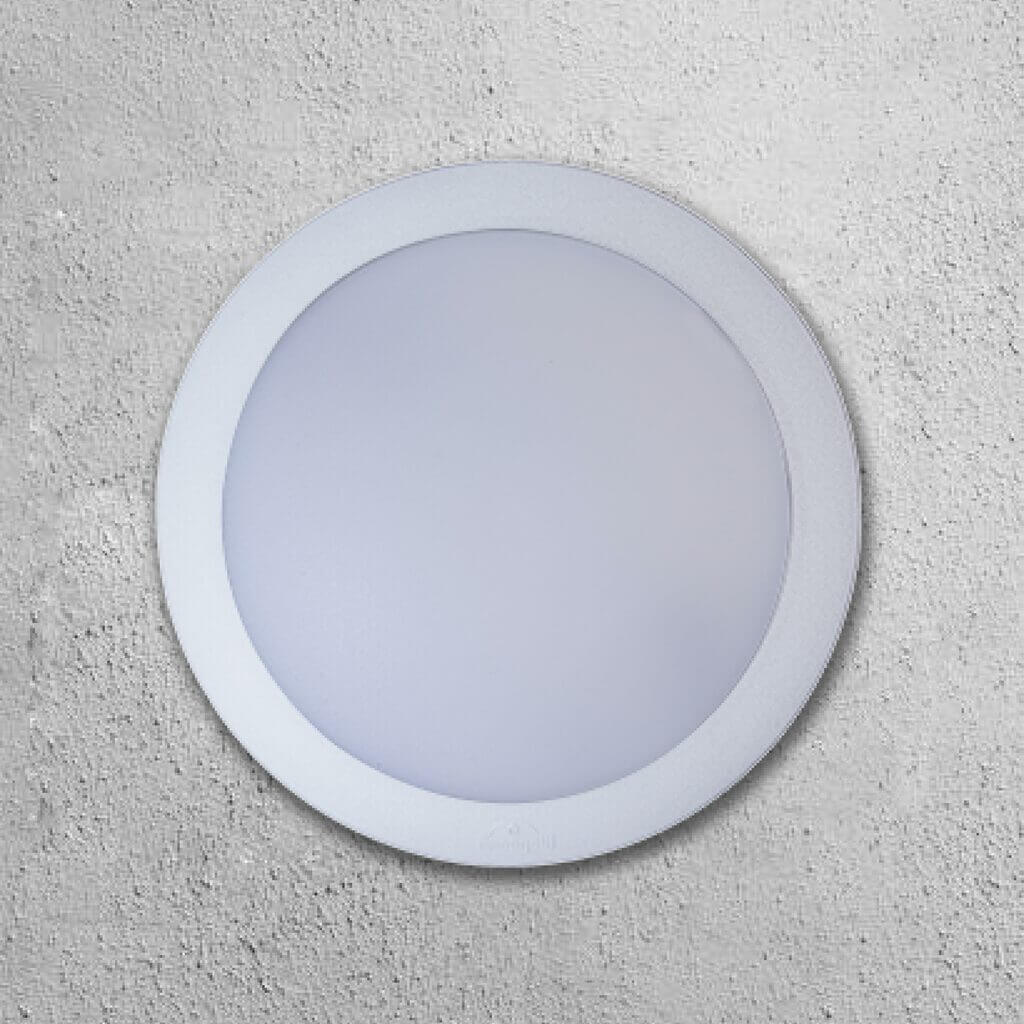 Plafón de techo o pared Umberta blanco 2XE27 IP66