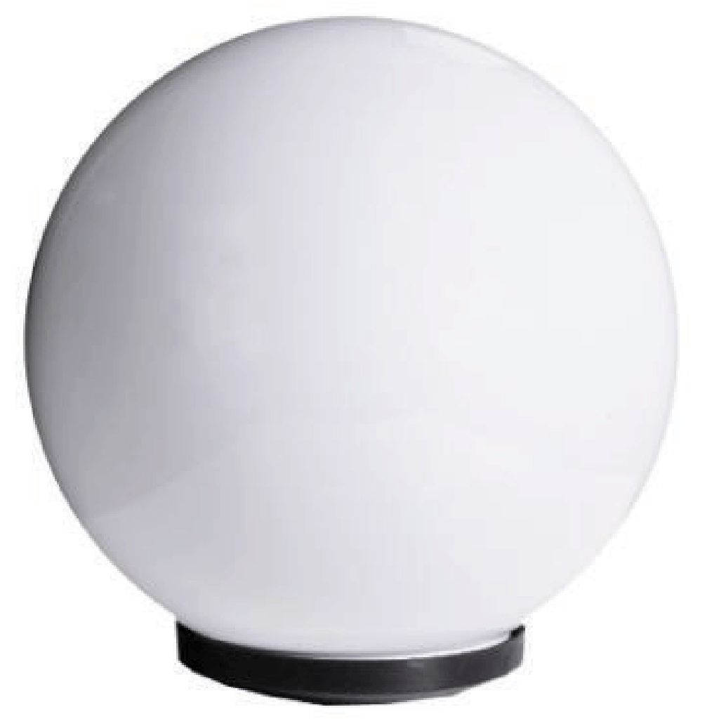 Globo de ABS Opal de Ø40cm con base E27