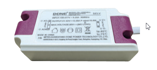 Driver led no dimerizable 10W para Ledex Pro