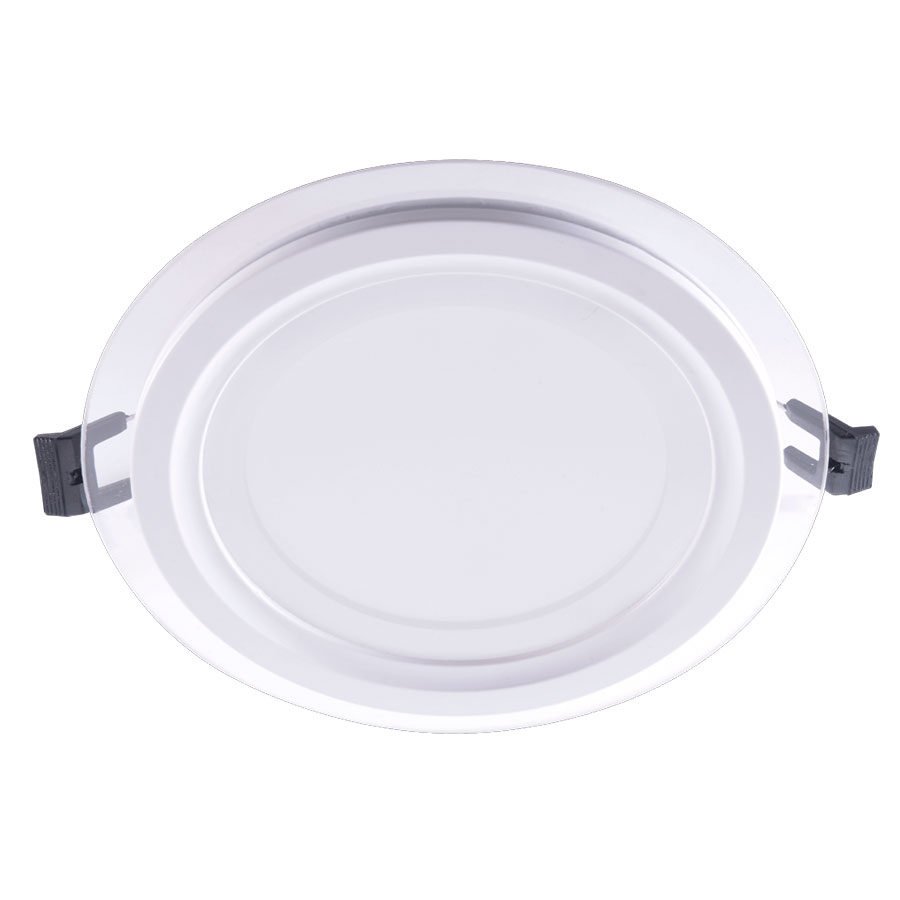 ODB LED de vidrio redondo blanco 6W 6000K Ø100mm
