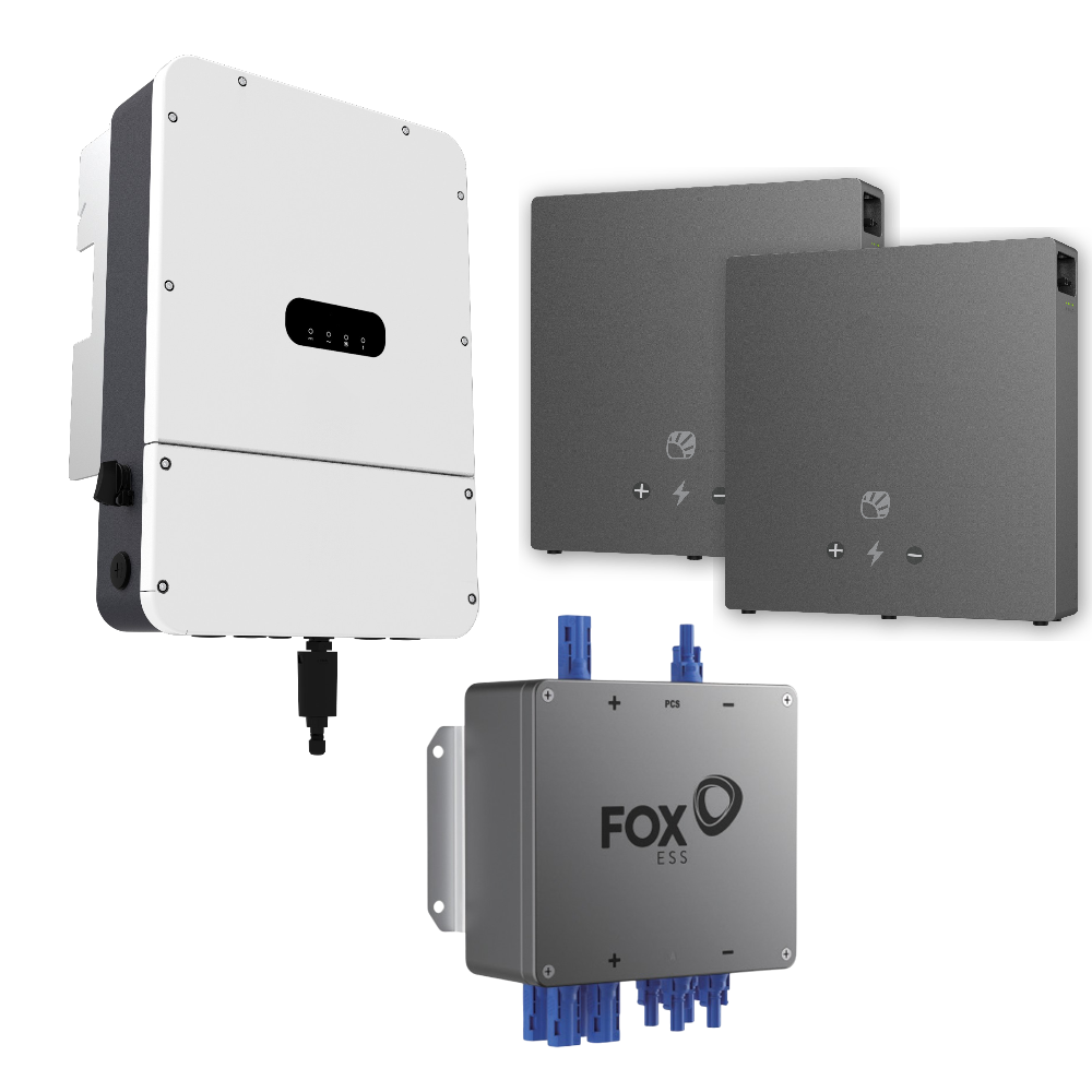 Inversor Híbrido Split Phase 11.4kW + Batería Litio 11kWh