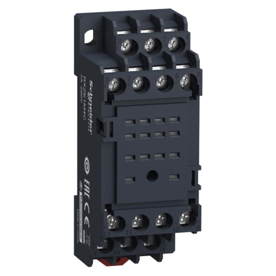 B/SOCKET P/RELÉ 4CO
