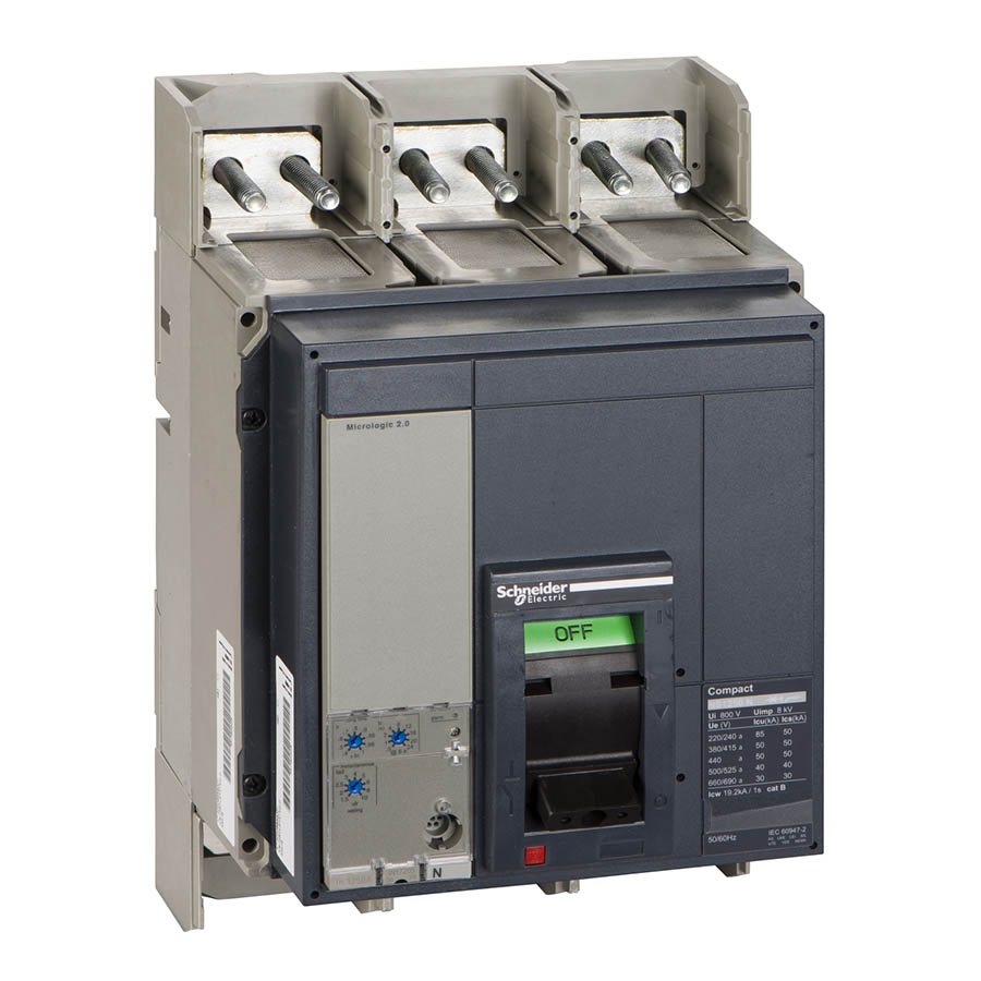 Breaker 3P 1250A Compact con Micrologic C125N320FM