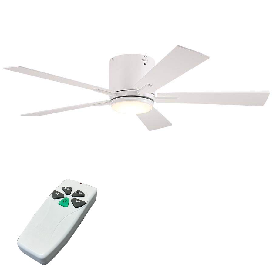 Ventilador de tumbado Marshall blanco de 52" c/control