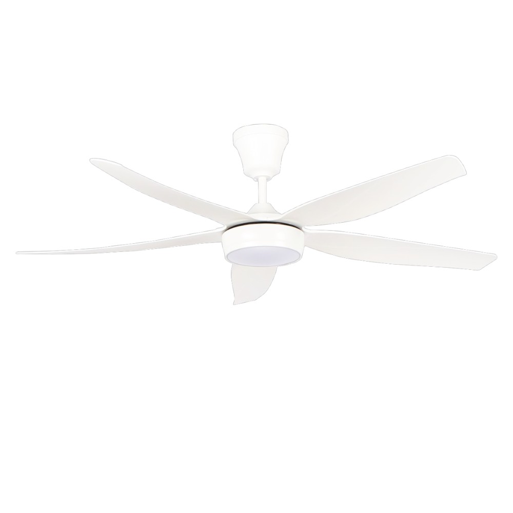 Ventilador de tumbado Enzo 56" blanco c/control y led 3CCT