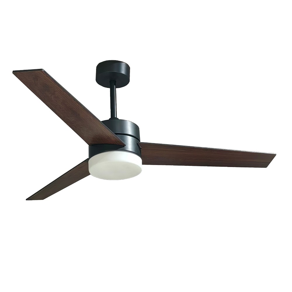 Ventilador de tumbado Dante 52" negro c/control y led 3CCT