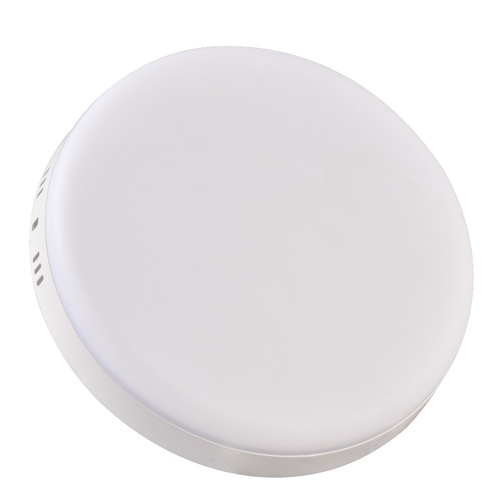 PLAFÓN LED SOBREPUESTO SIN BORDES BLANCO REDONDO 36W 6500K 3600LM, FP>0.5 85-265V 225MM LUMINOVA