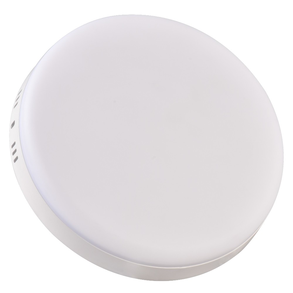 PLAFÓN LED SOBREPUESTO SIN BORDES BLANCO REDONDO 48W 6500K 4800LM, FP>0.5 85-265V 300MM LUMINOVA