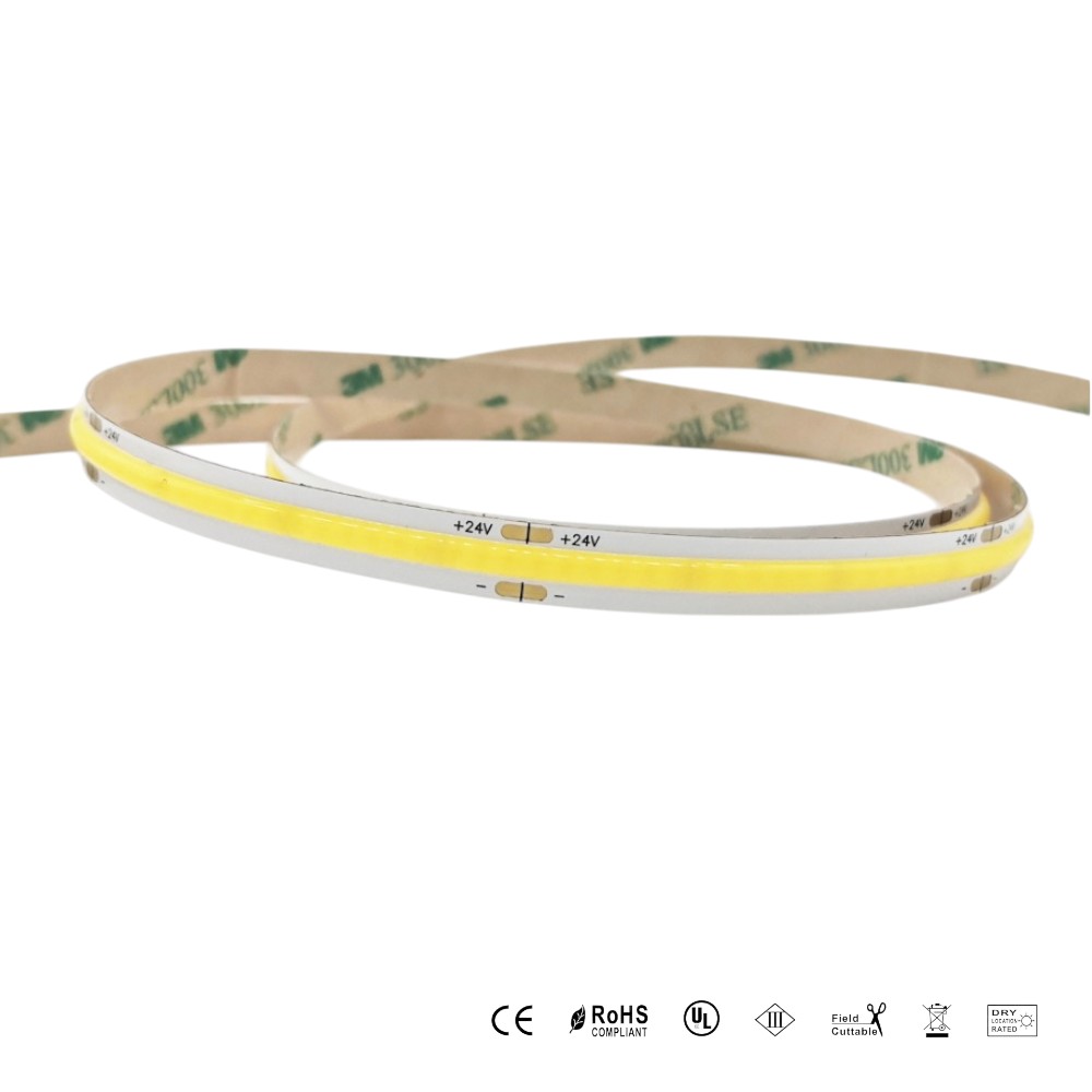 Cinta LED COB 5m 11W 3000K 24VDC IP20