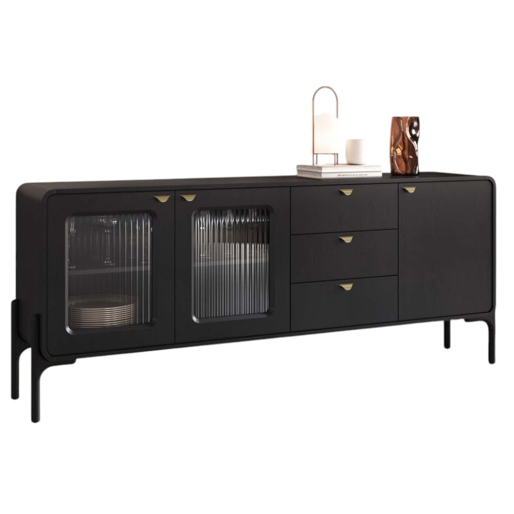 Bufetera moderna Triss color negro
