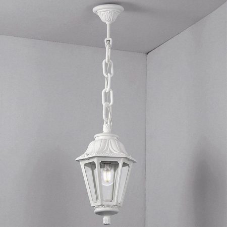 Farol colgante Anna blanco IP55