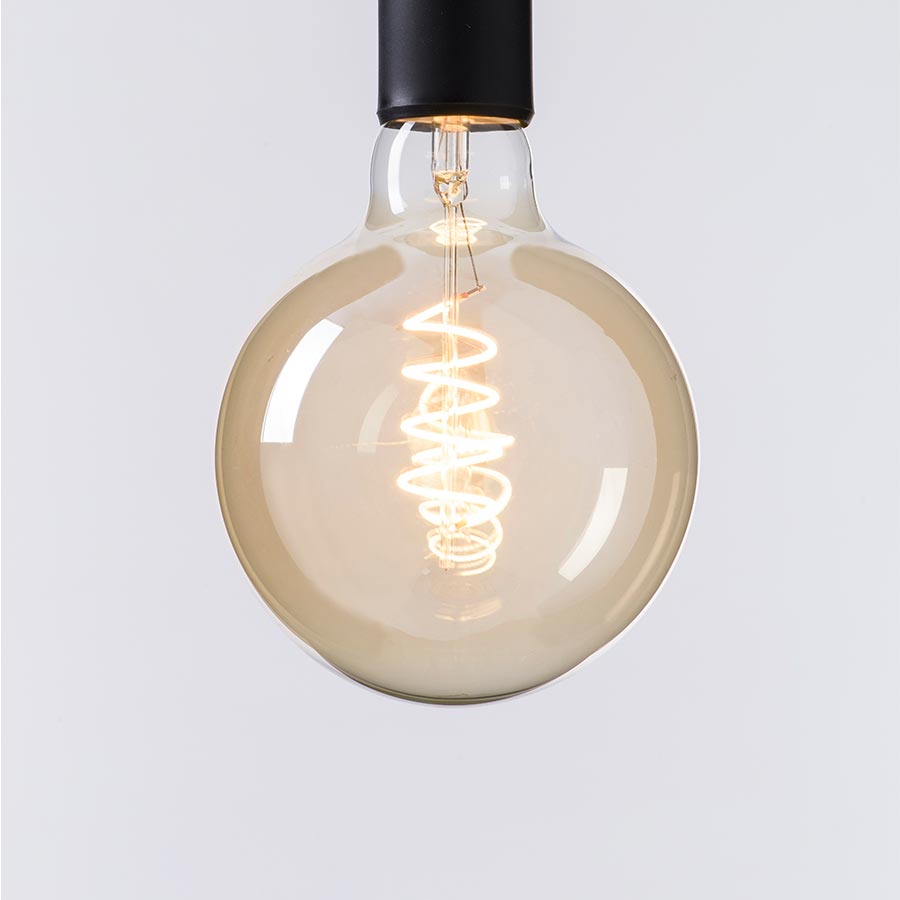 Foco led Amber base G125 4W 2500K Dimerizable