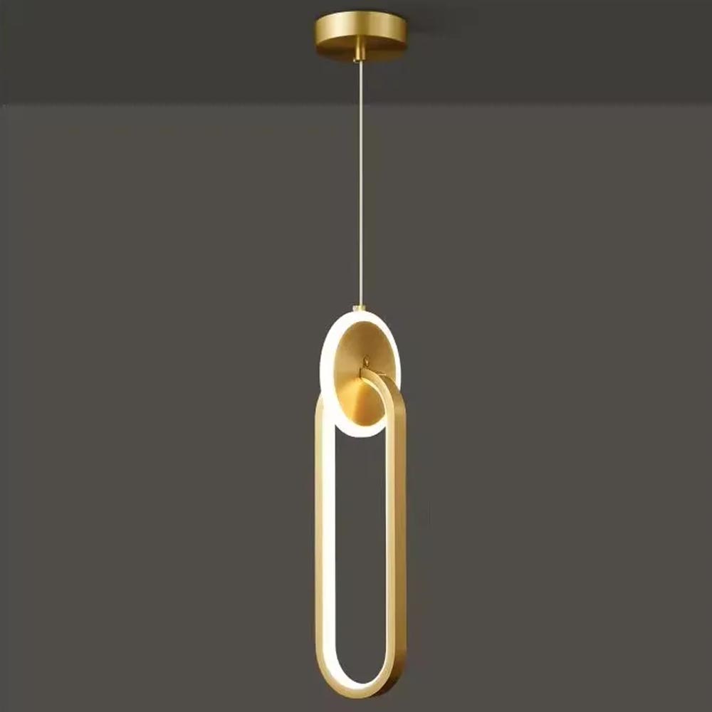 Lámpara LED colgante Solstice gold 3CCT 24W