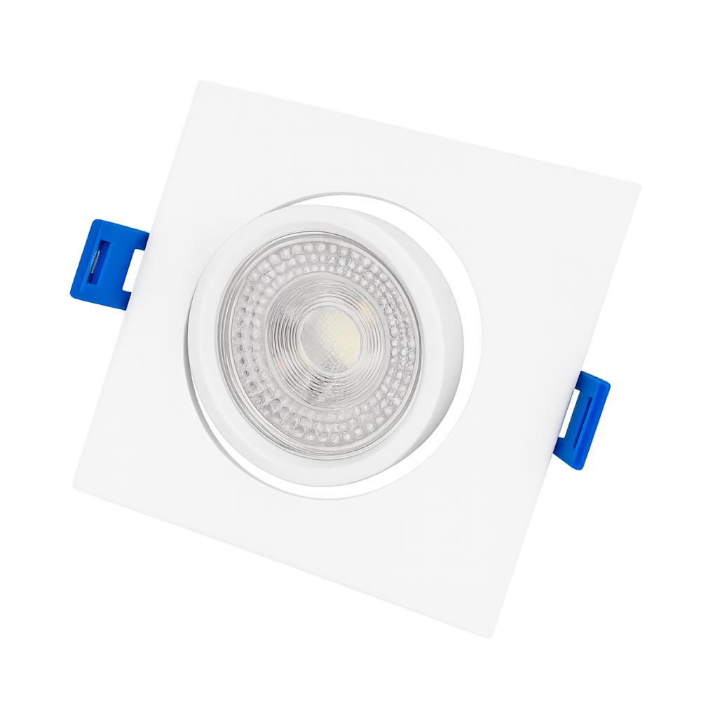 ODB LED empotrable dirigible cuadrado 5W 3000K 85x85mm