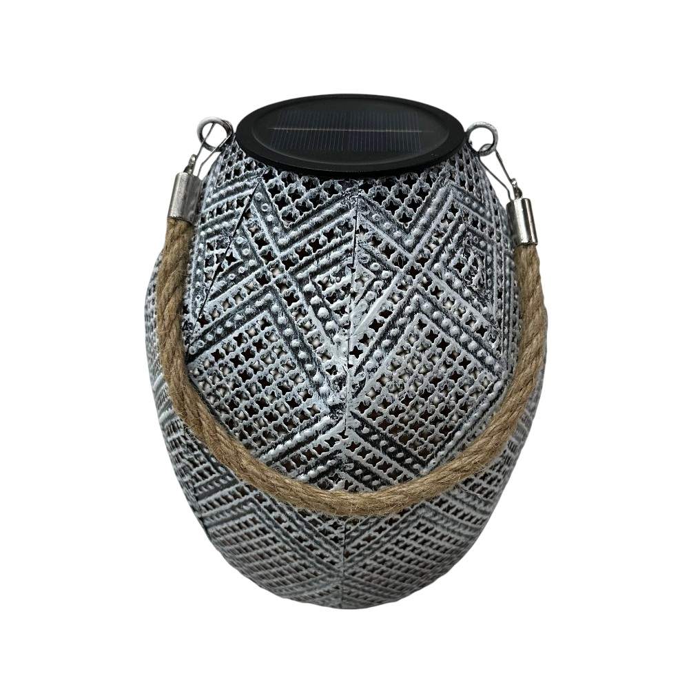 Lantern solar con luz cálida