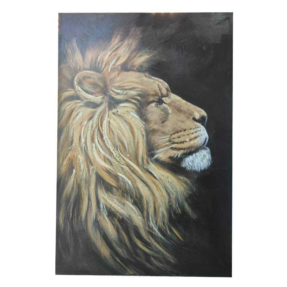 Cuadro 80x120 Rey León