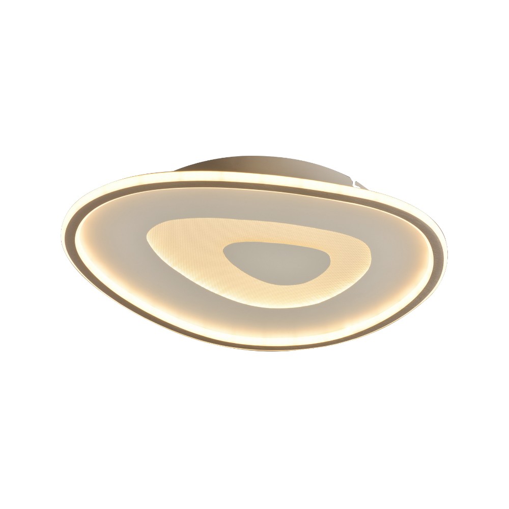 Lámpara de tumbado LED Sonora blanco/silver 3CCT