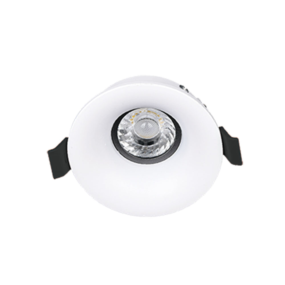 ODB GU10 empotrable hundido fijo blanco redondo Ø82mm