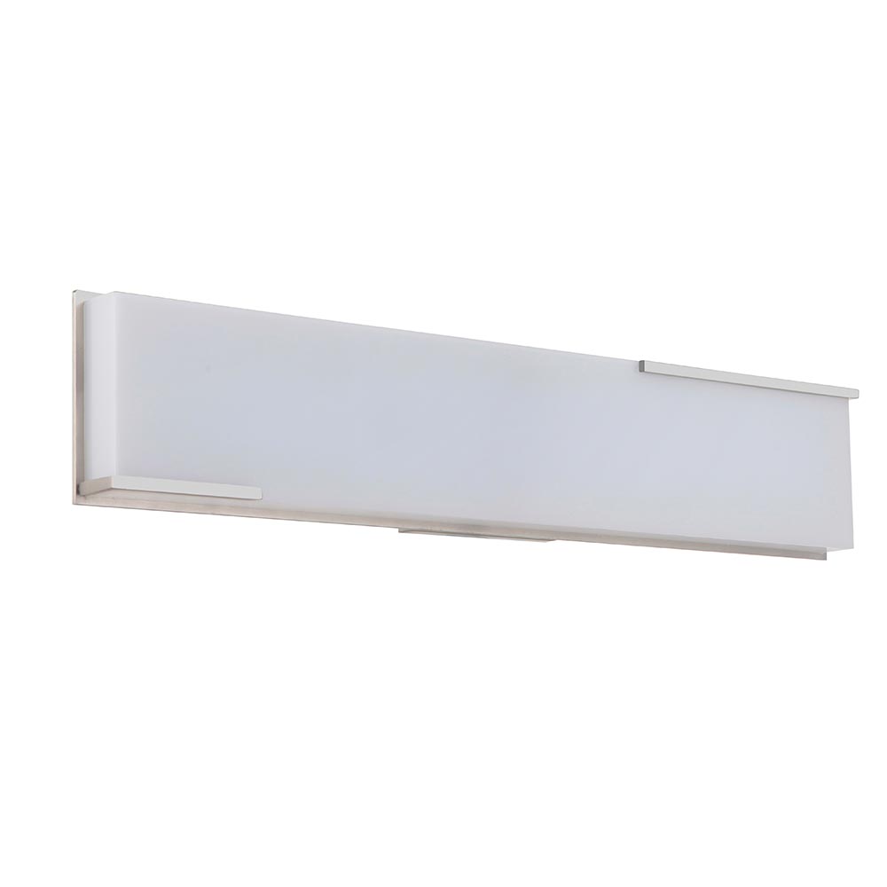 Aplique LED de pared Nina niquel 3000K 30W