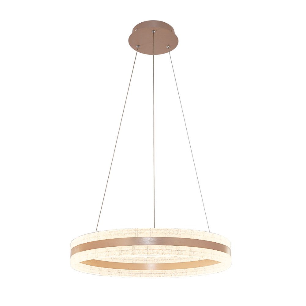 Lámpara LED colgante Bruna luz cálida 27W