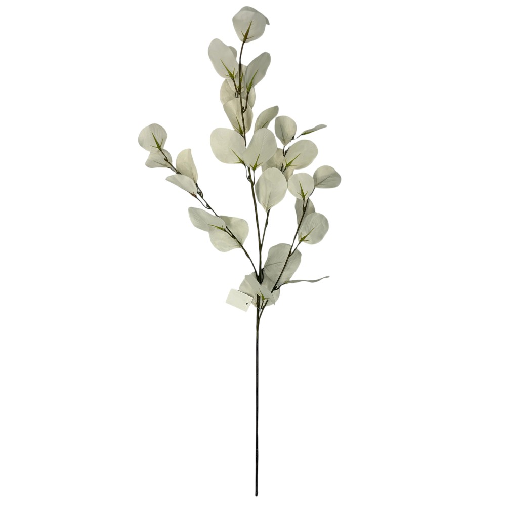 Rama artificial de Eucalipto blanco 90cm