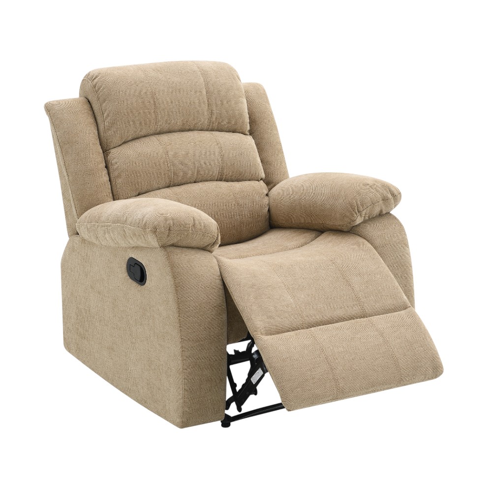 Reclinable manual individual Maura tapiz beige