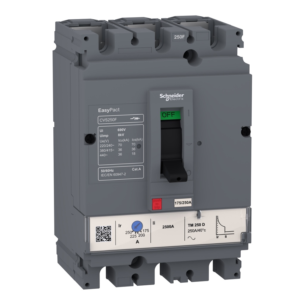 Breaker regulable 44.1-63A easy pact