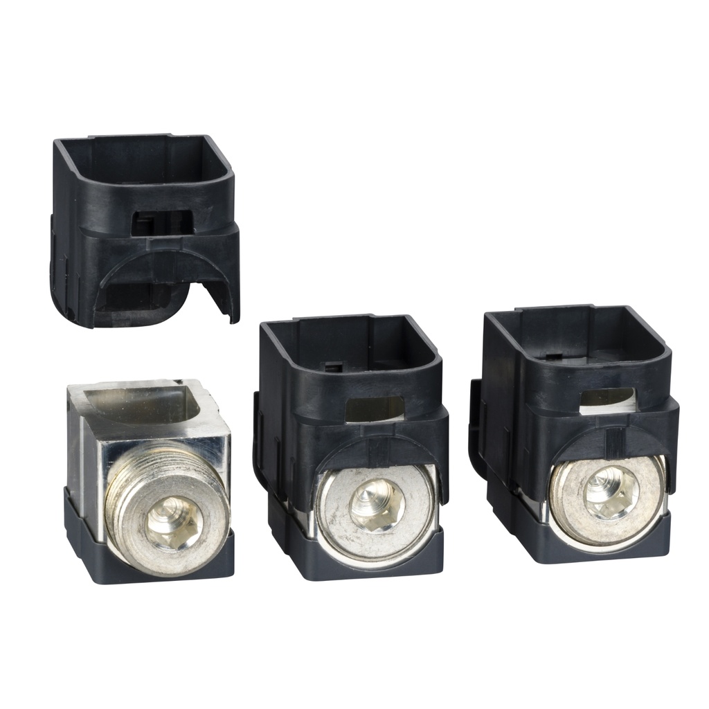 Kit 3 terminales 1 cable p/breaker cvs LV429259