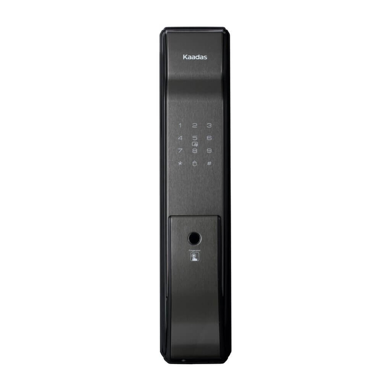 Cerradura smart WiFi push-pull Kaadas K9-5W negra