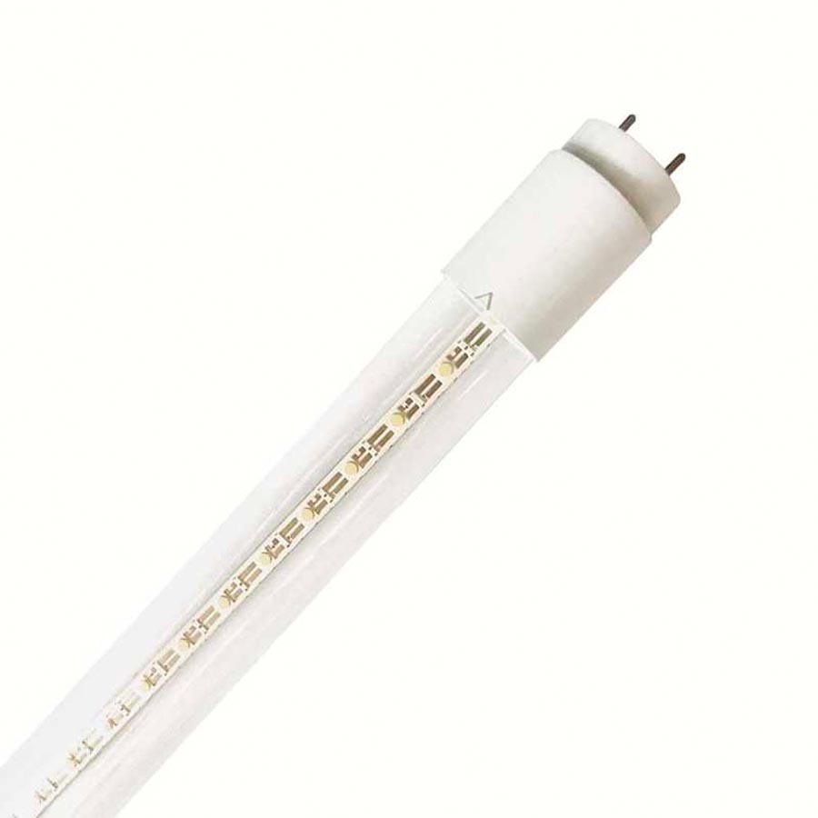 Tubo led T8 120cm de vidrio clear 18W 1800LM 6500K